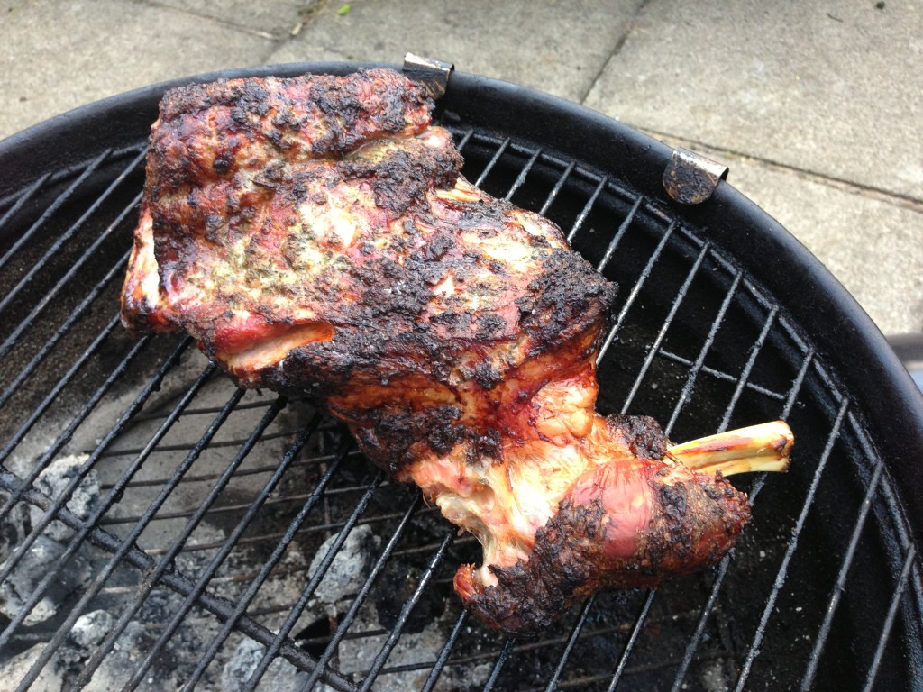 Barbecue Shoulder of Lamb