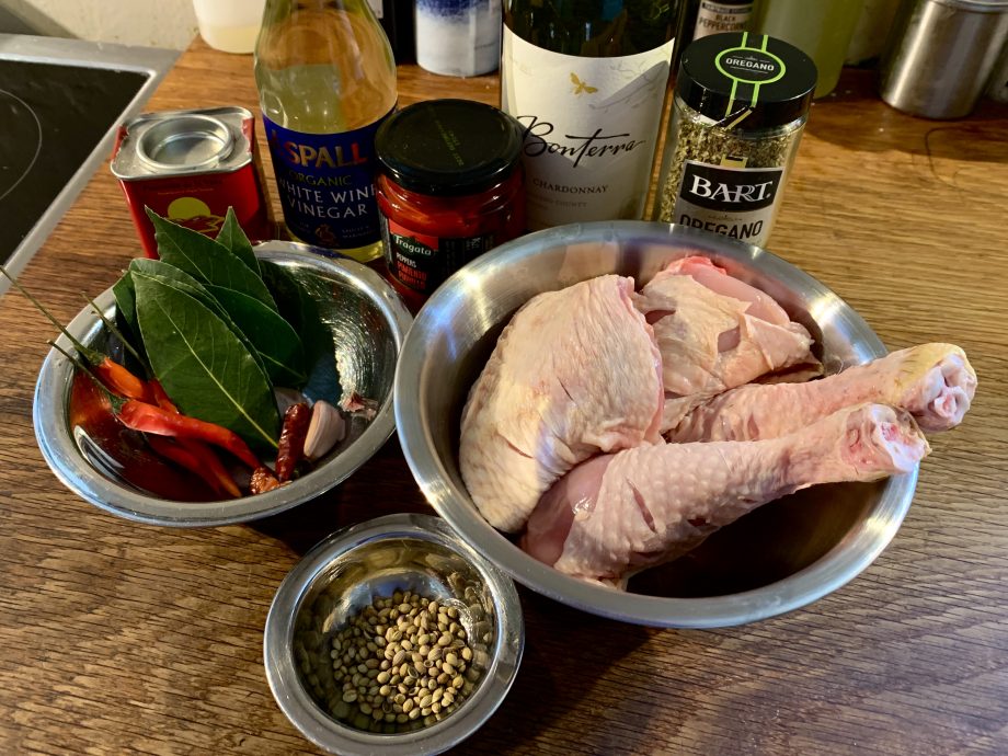 Peri Peri Chicken Ingredients
