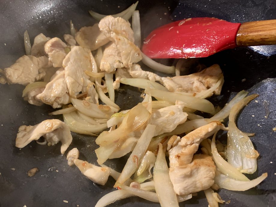 Stir-frying